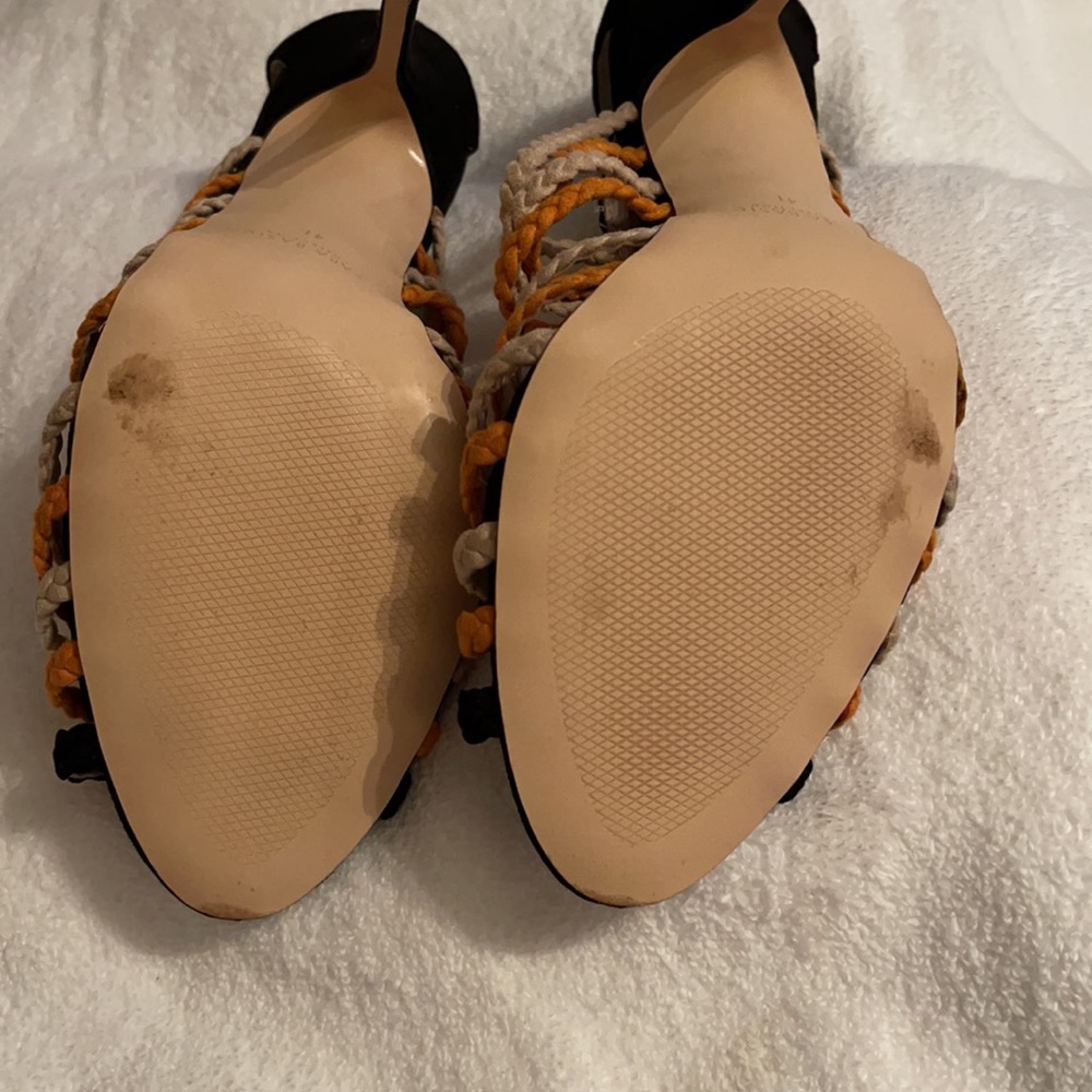 Zara Basic Sandals Multi Strap Never Worn Sz 41/10 - image 5